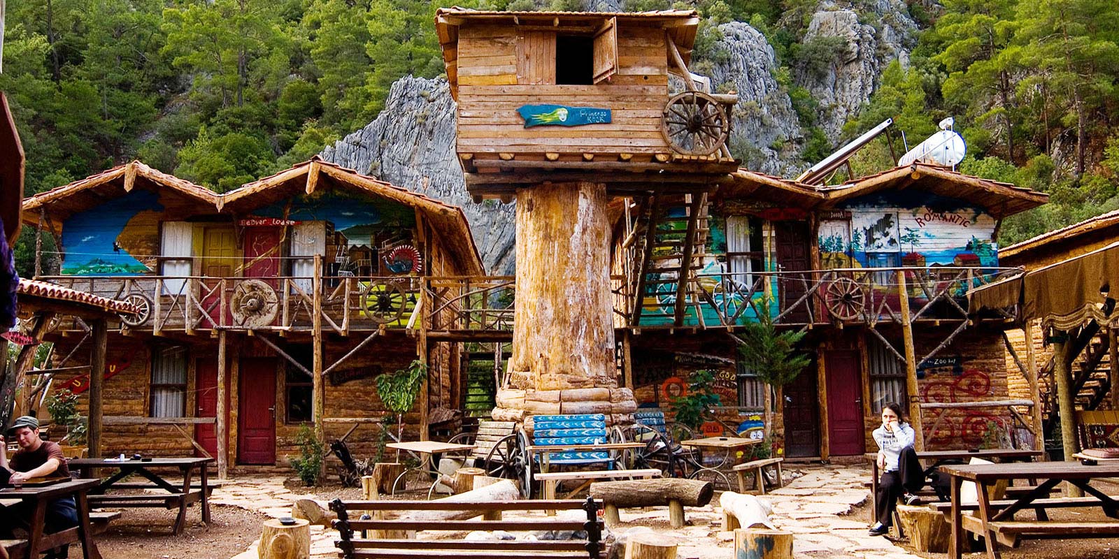 Tree houses Olympos